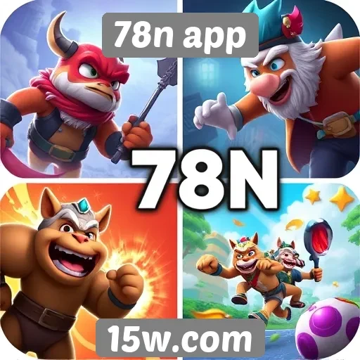 Principais jogos disponíveis no 78n app