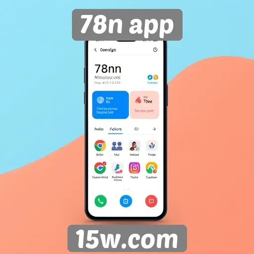 78n app e sua interface amigável