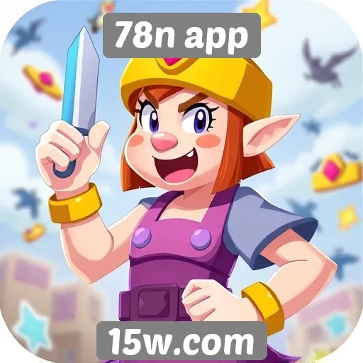 Variedade de jogos disponíveis no 78n app